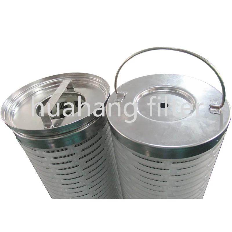 High-efficiency PP large-flow pleated water filter for industrial use