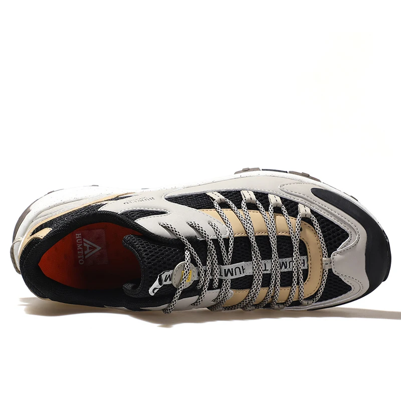 Humtto Outdoor New Fashion Climbing  Waterproof Hiking Shoes Men Trekking Shoes Walking Climbing Hiking Trail Running Shoes