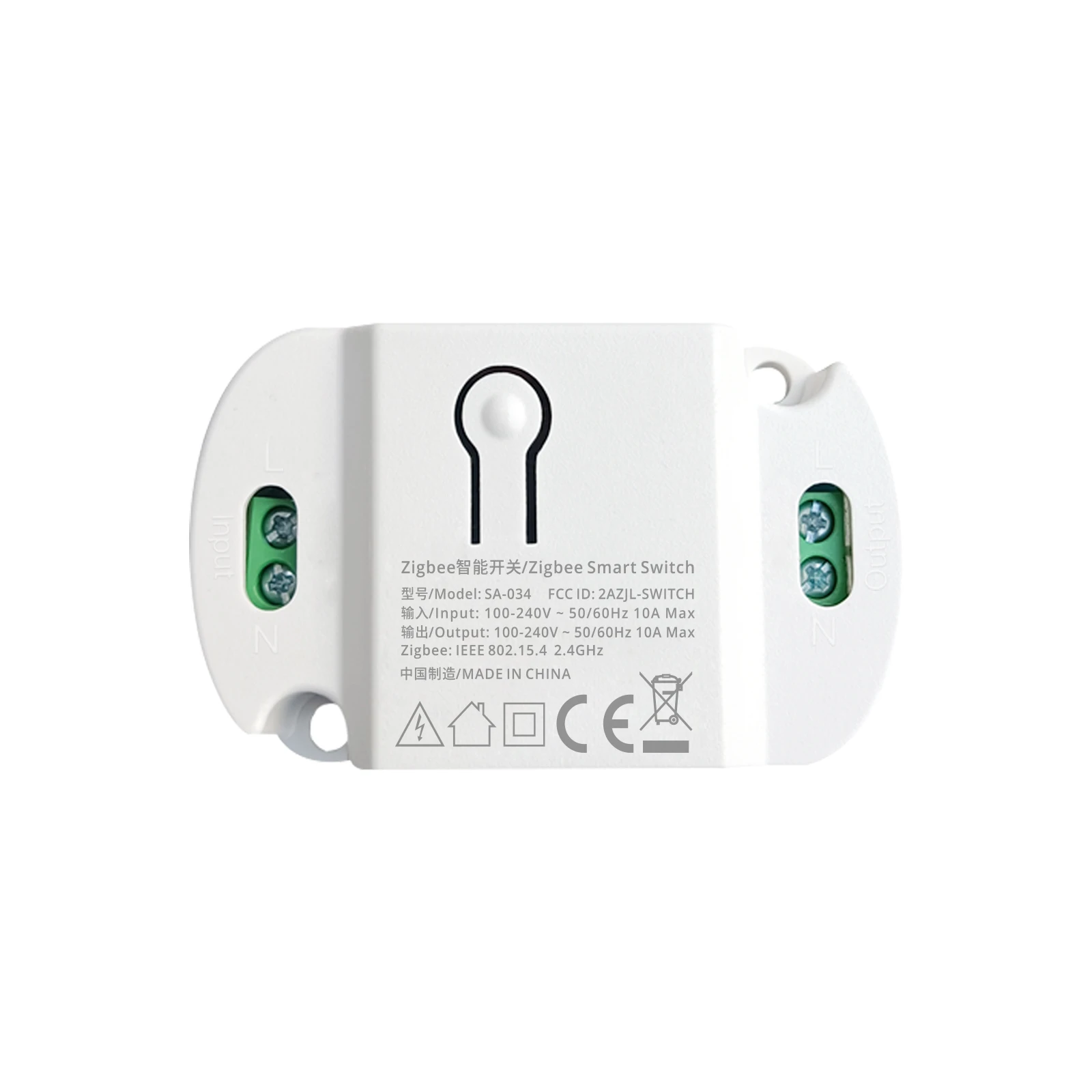 Zigbee 3.0 Mini Switch Module Timing Wireless Control MINI Relay Smart Home DIY Breaker Voice Works with Alexa eWeLink APP