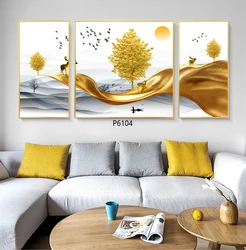 Dongjin factory supply wall art glass painting abstract oil painting paint by numbers painting