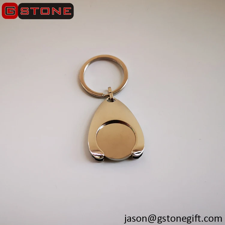 Custom Logo Souvenir Gift Shopping Token Key Rings UK Shopping Token Key Rings Shopping Trolley Coin