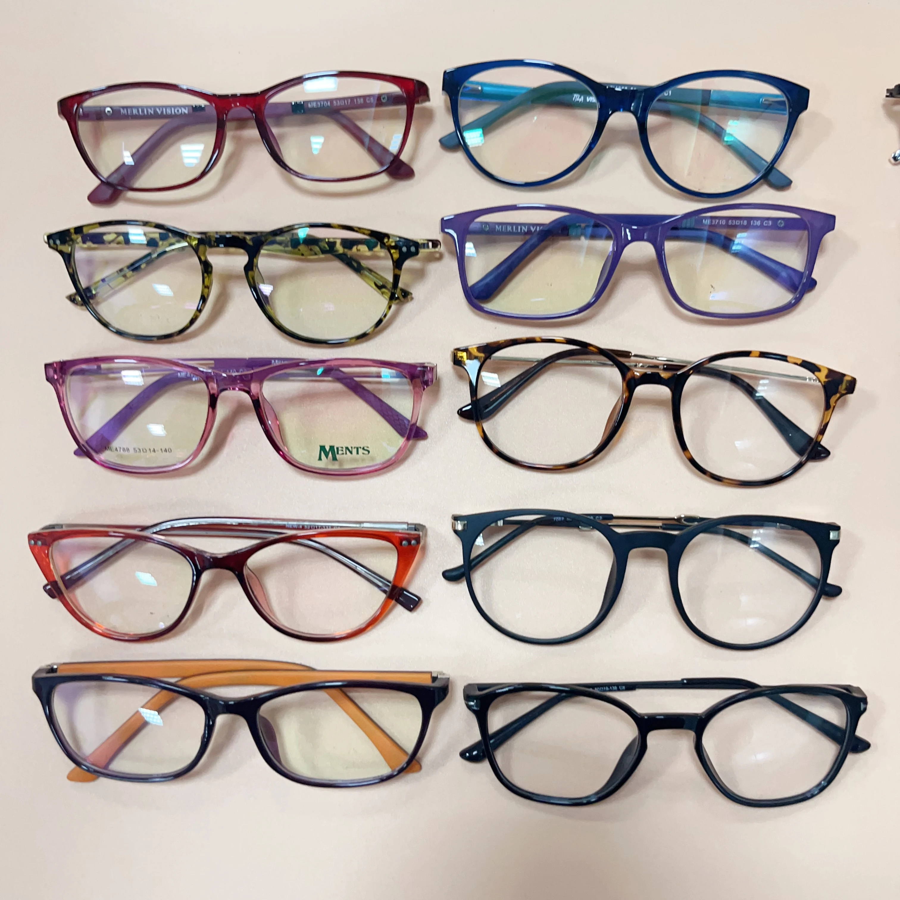 Assorted TR90 Mix Styles Stock Glasses Frames Spectacle Optical Eyeglasses Frames