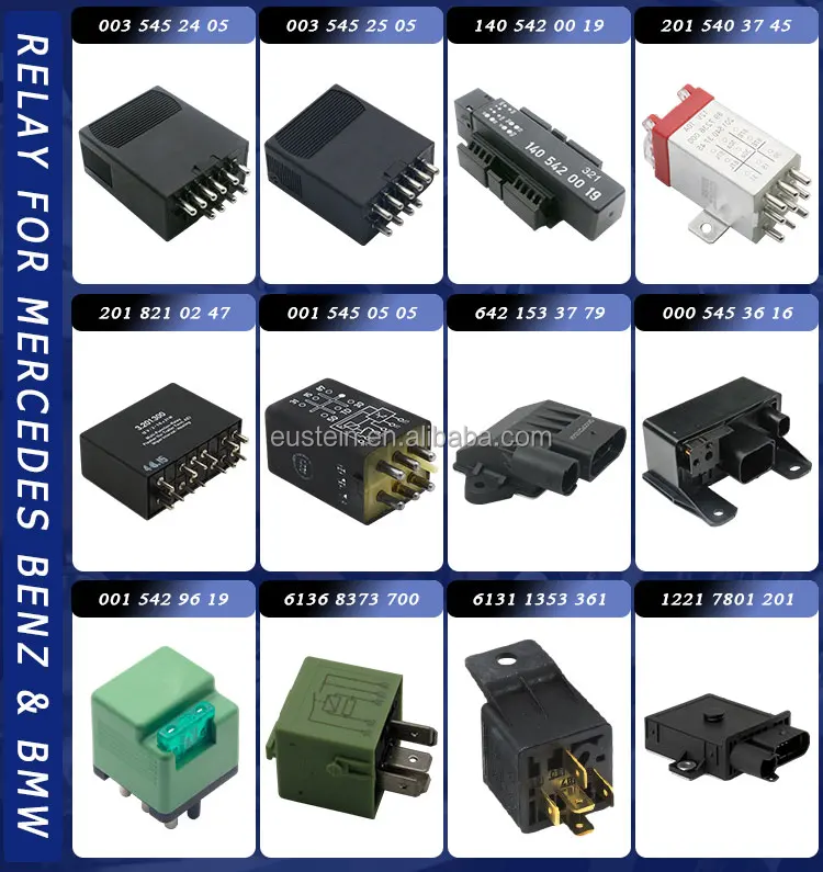 0005453616 0015450505 0009828123 Fuel Pump Relay for Mercedes Benz W126 W202 W203 W211