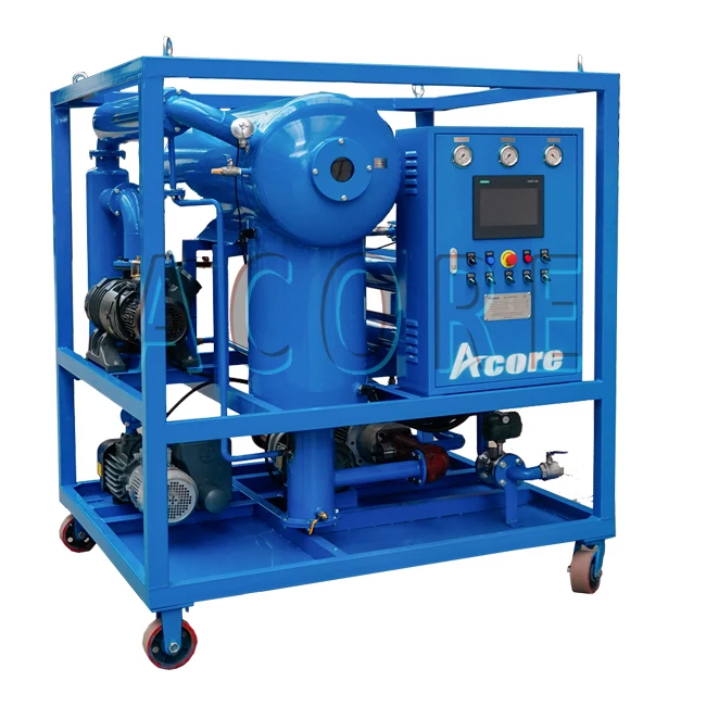 Portable Transformer Oil Disposal Uni Oil Fully Automatic Processing Systems