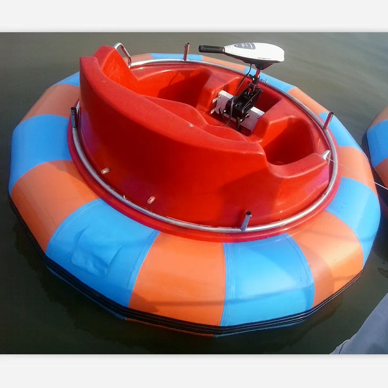 Бампер лодка waterplay ремесла аквапарк развлечения для детей и взрослых Электрический 2 человека красочный бампер аквапарка