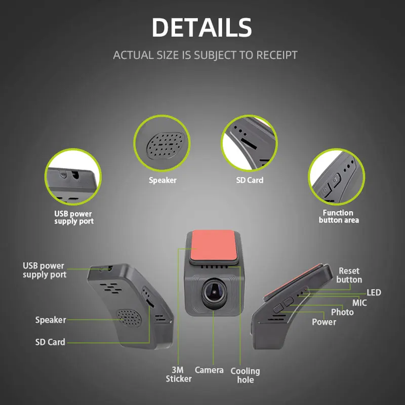Заводская цена новинка GPS DVR Автомобильная камера 4K видеорегистратор с беспроводным подключением к мобильному приложению