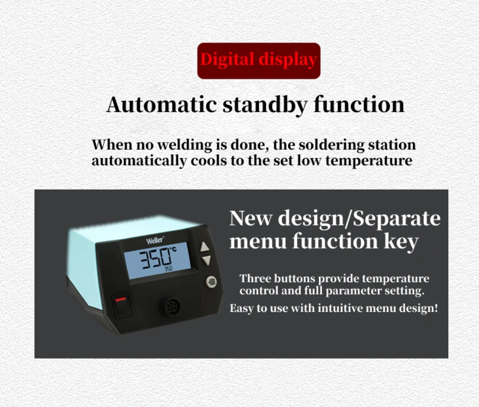 Weller Original WE1010 70W Professional Soldering Station Electronic Lead-free Welding Station Tools For Repair Cell Phones