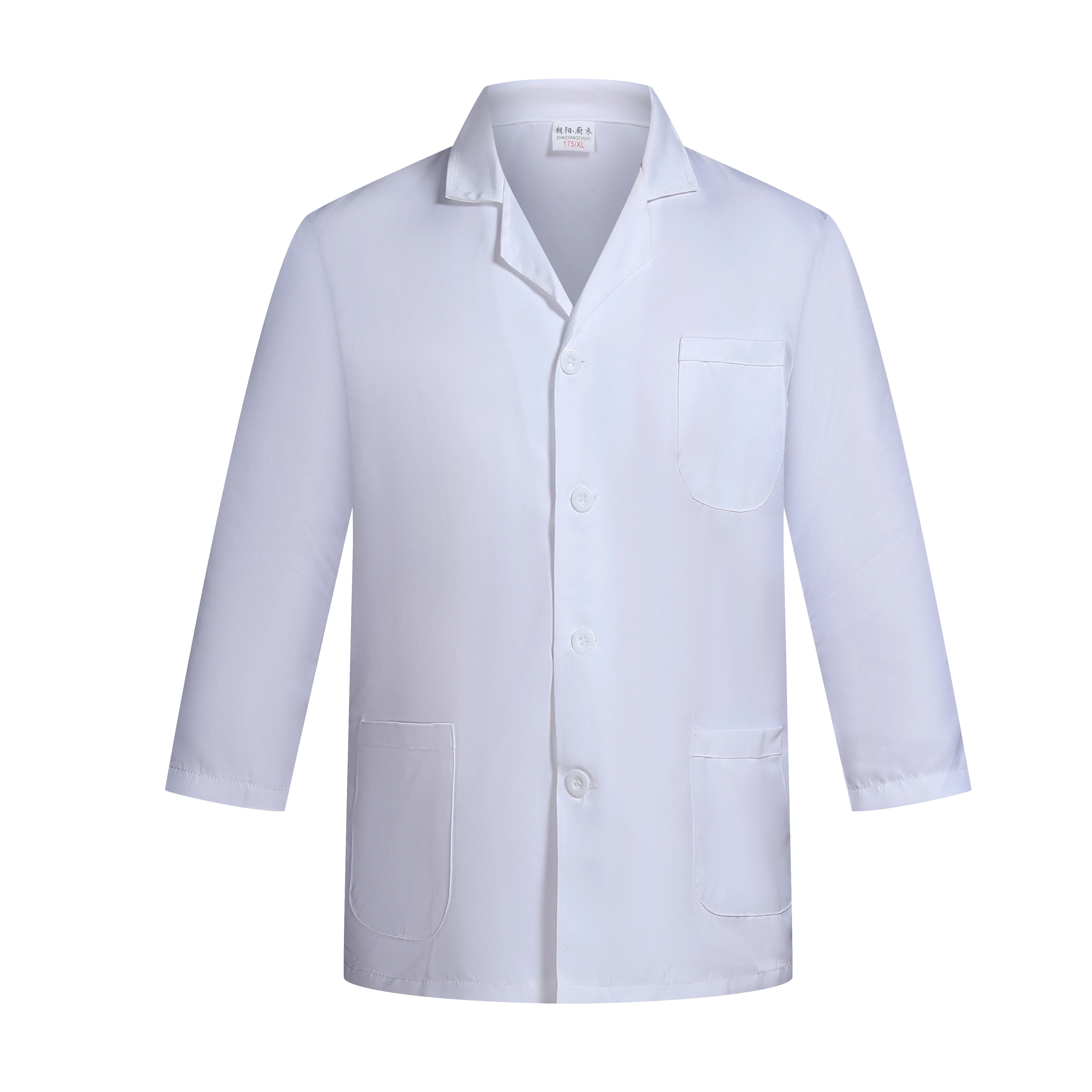 Made in Myanmar cheap price customized fire resistant kitchen white chef coat uniforms