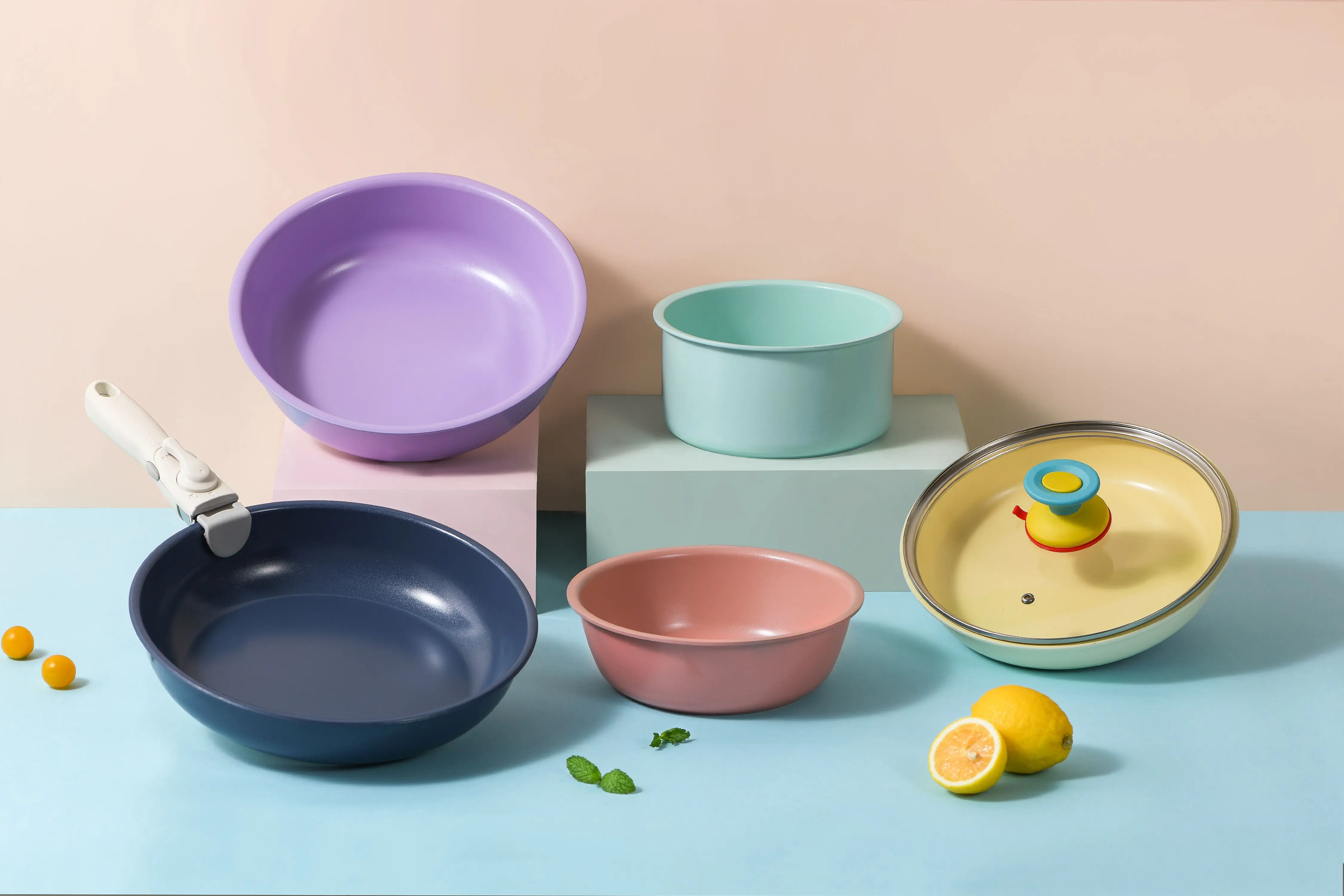 creator cookware set with  Removable Handle