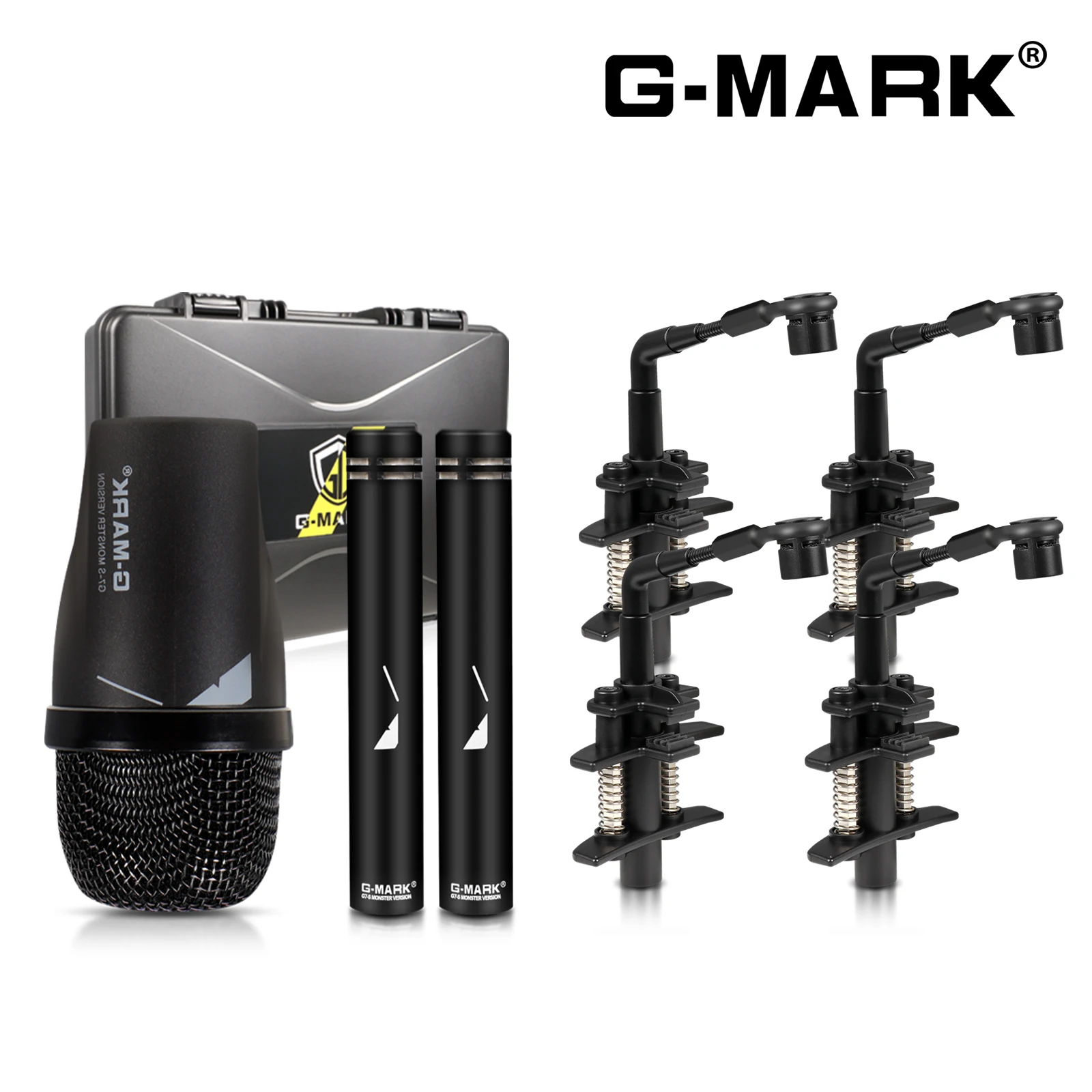 G-MARK GDM7 Китай Оптовая Продажа инструментный микрофон комплект профессиональный барабанный с