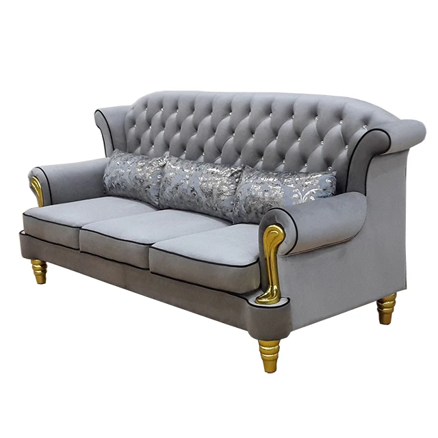 Double Seats Elegant Sofa Decoration Living Room Couch Booth Sofa Set