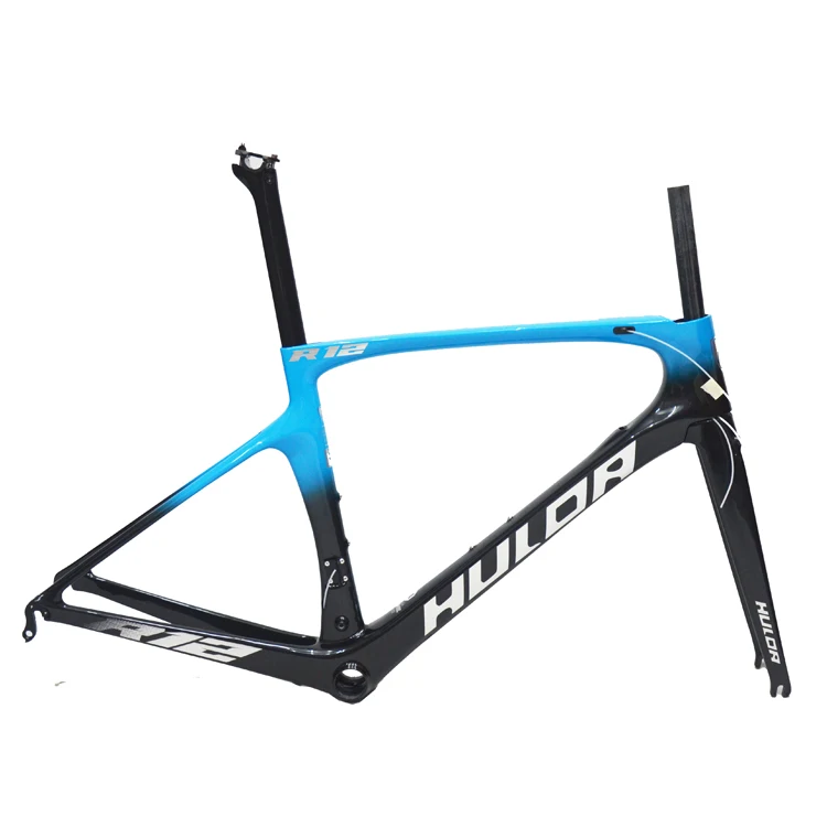 Factory direct BB 68cm disc brake carbon fiber road bike bicycle frame HULDA roadbike frames for sale