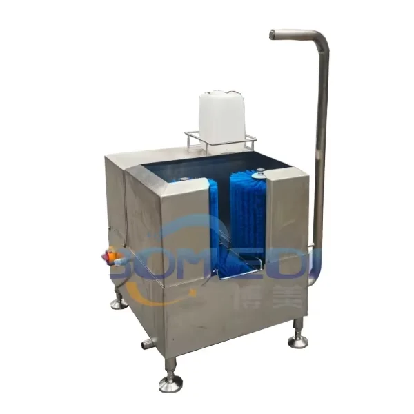 Boot Cleaner With Polyester Roller Cleaning And Sterilizing Machine Equipment