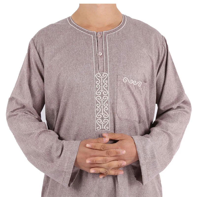 2022 Dafah Thobes Мужская Daffah Высококачественная модная одежда daffah thobe мусульманская в стиле Катара