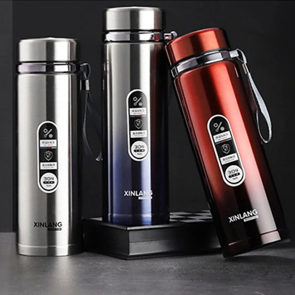 Custom Olovn Reusable Termos Stainless Steel Warmer Tea Infuser Mugs Double Wall Travel Coffee Insulated Vacuum Flasks & Thermos