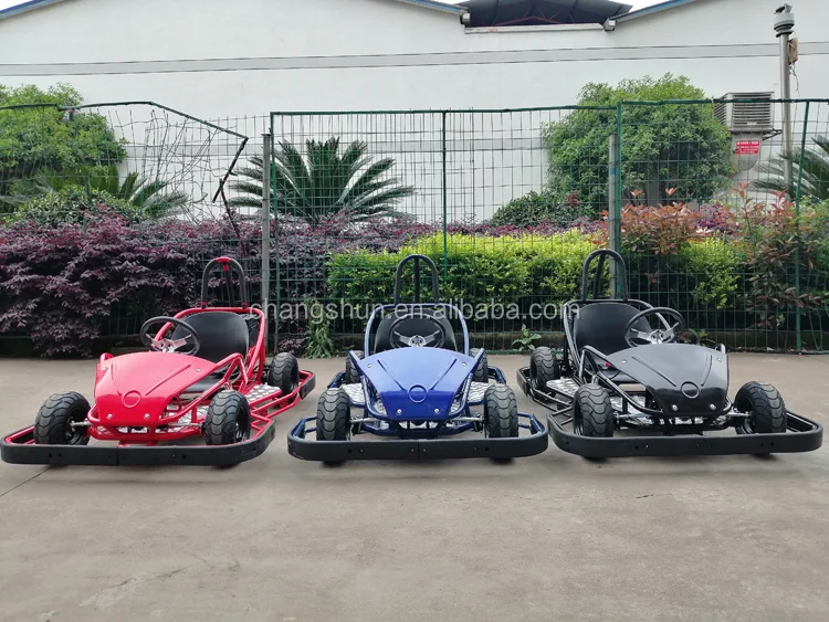 New Shaft Driving 48V 1000W Electric Go Kart used for 8-16 years old kids electric go kart for sale