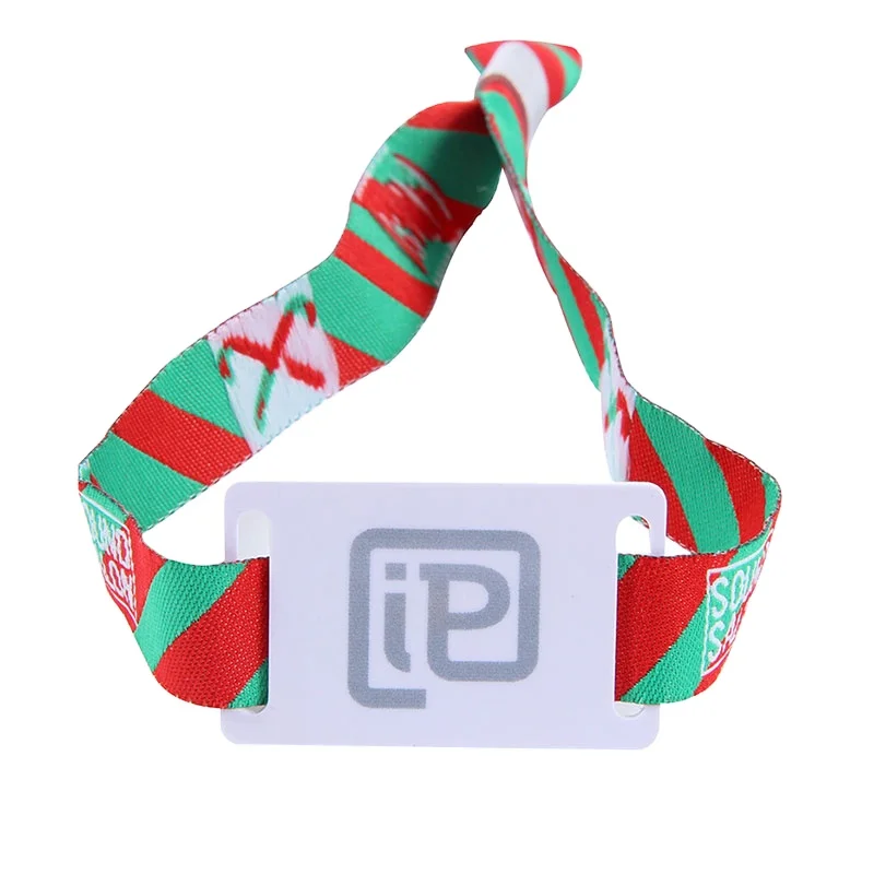 Customized 13.56MHz Programmable Nylon RFID Wristband Company