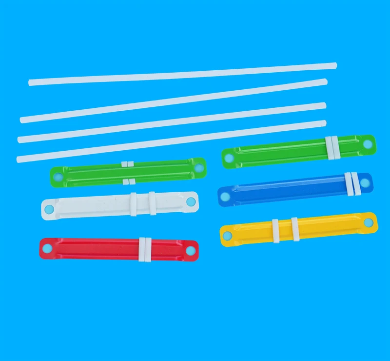 Professional factory in producing 8cm colorful paper fastener