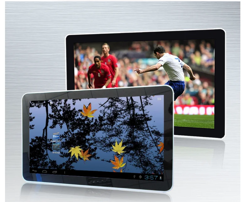 Shenzhen Waterproof Lift Portable Roll Digital Signage Desk Display Standee 32\43 Inch