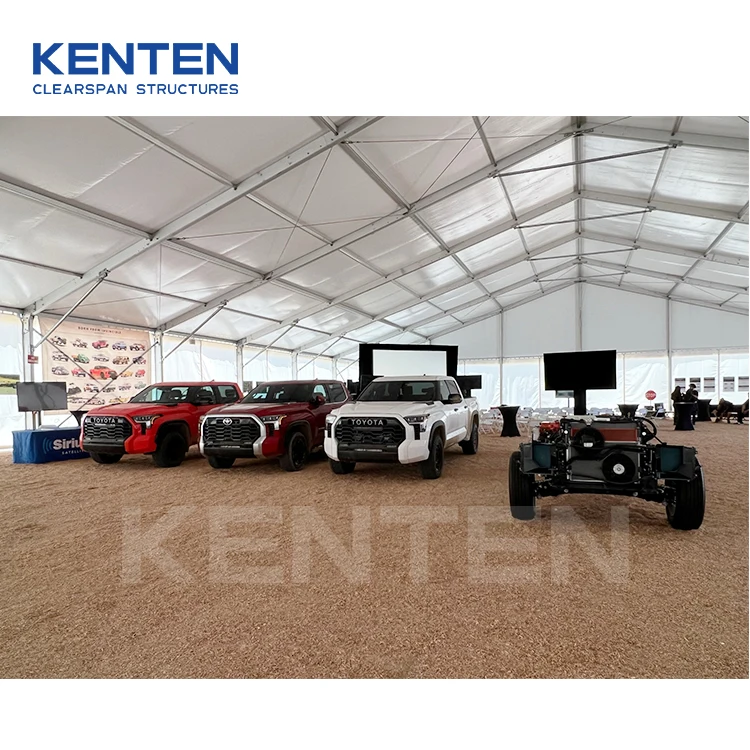 KENTEN project water resistance large strong aluminum profiles tents outdoor auto trade show exhibition tent for car show events