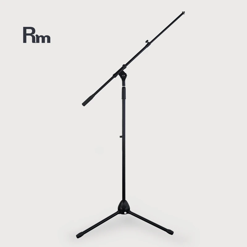 Mis-Rm05 musical instrument accessories Profession High Quality Metallic Stand Microphone Audio Standing Tripod Microphone Stand