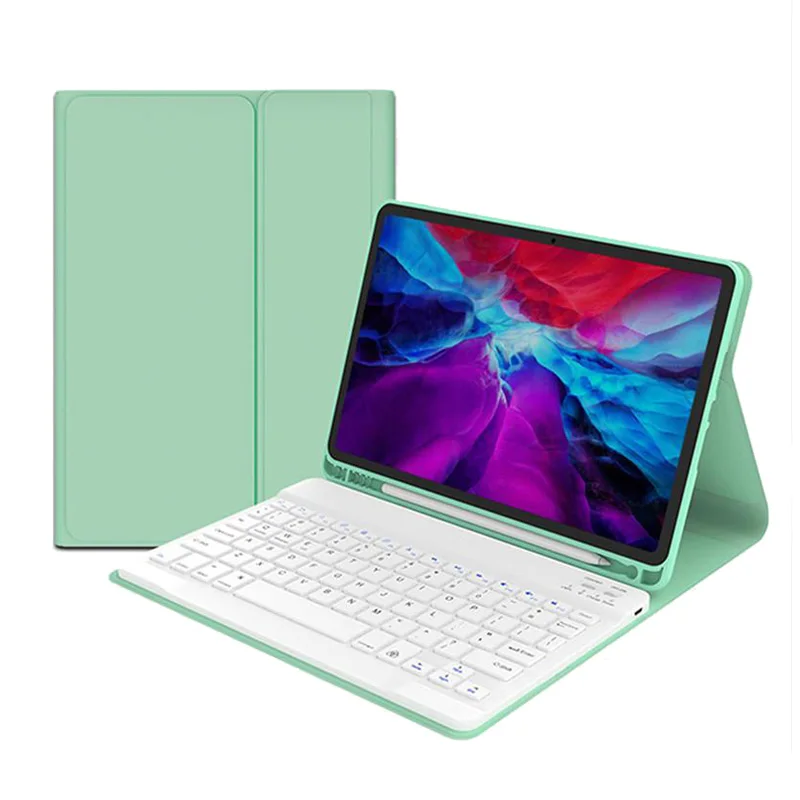Green PU TPU leather Case For iPad 2020 Case 10.2 Inch Smart Tablet Cover for Apple iPad Case 102 iPad 7th 8th Generation 2019