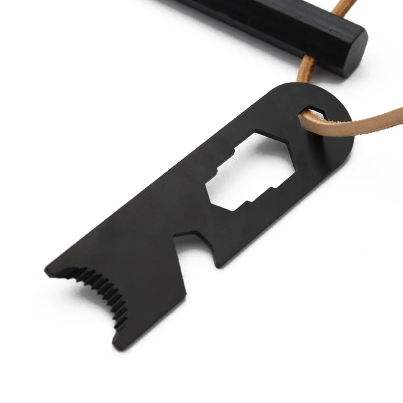 10inch Outdoor Camping Survival Magnesium Hexagon Ferrocerium Rod Ferro Flint and Steel Firestarter