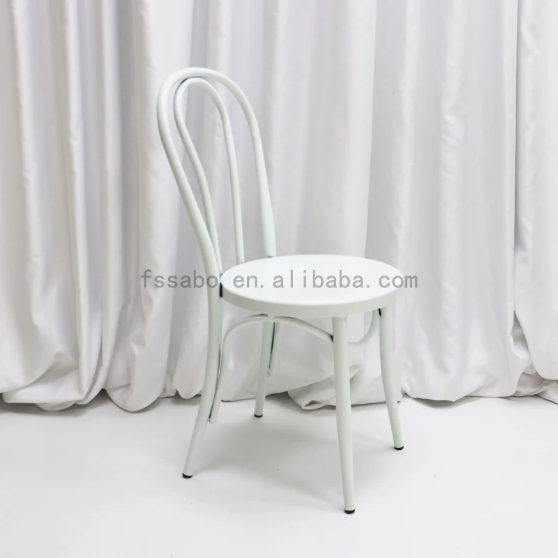 cheap metal antique thonet white mandap navy chair for wedding event