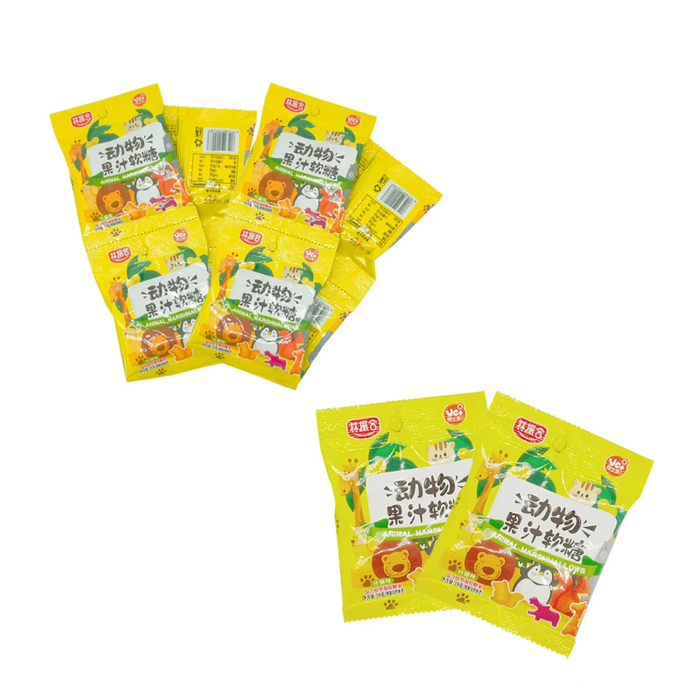 Individual package small package Cartoon shape soft candy wholesale