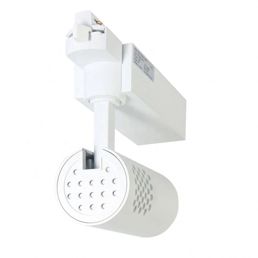 Fashionable Clothing Stores Gallery Spotlight Magnetic Rail Installation 12W LED Track Light