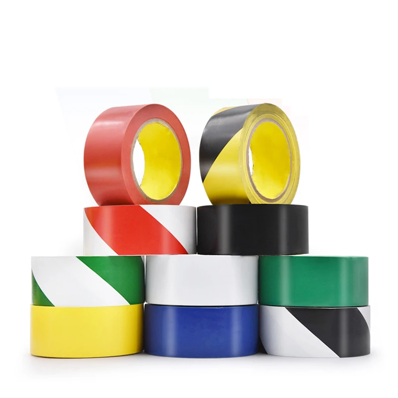 PVC Tape Safety Warning and Floor Marking Adhesive Tape