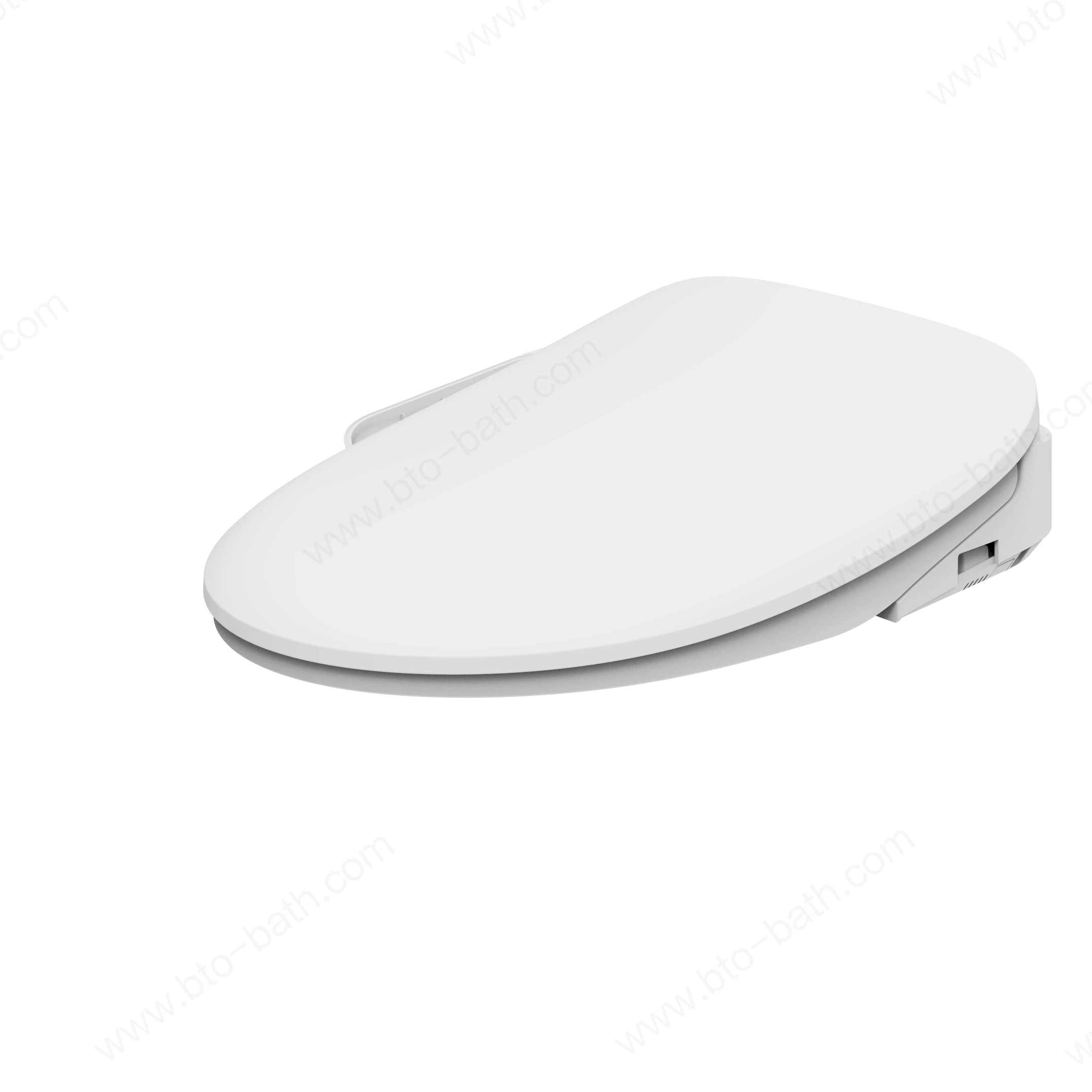 BTO High quality multi function elongated intelligent smart toilet seat cover electronic toilet seat with handle