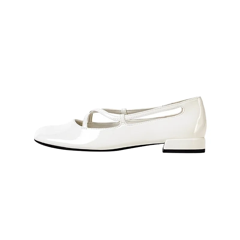 Fashion haze blue silk fabrics microfiber leather female low height flat shoes gentle wind fairy ballet shoes