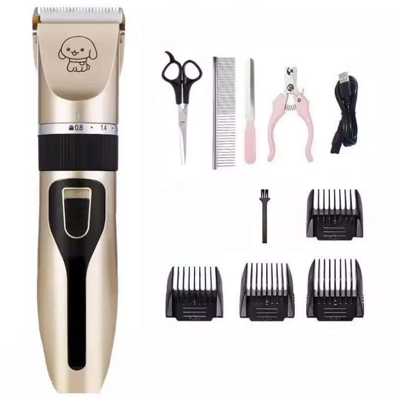 New 1 PC Professional Electric Push Hair Trimming Haircut Foot Hair Clean Electric Pet Dog Hair Cutter Teddy Cat Shaving Fur