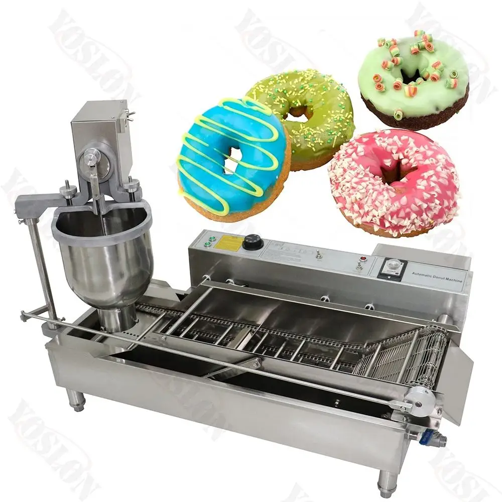 YOSLON T-100 Commercial Full Automatic Donut Fryer Making Machine Donut Maker Donut Machine for sale