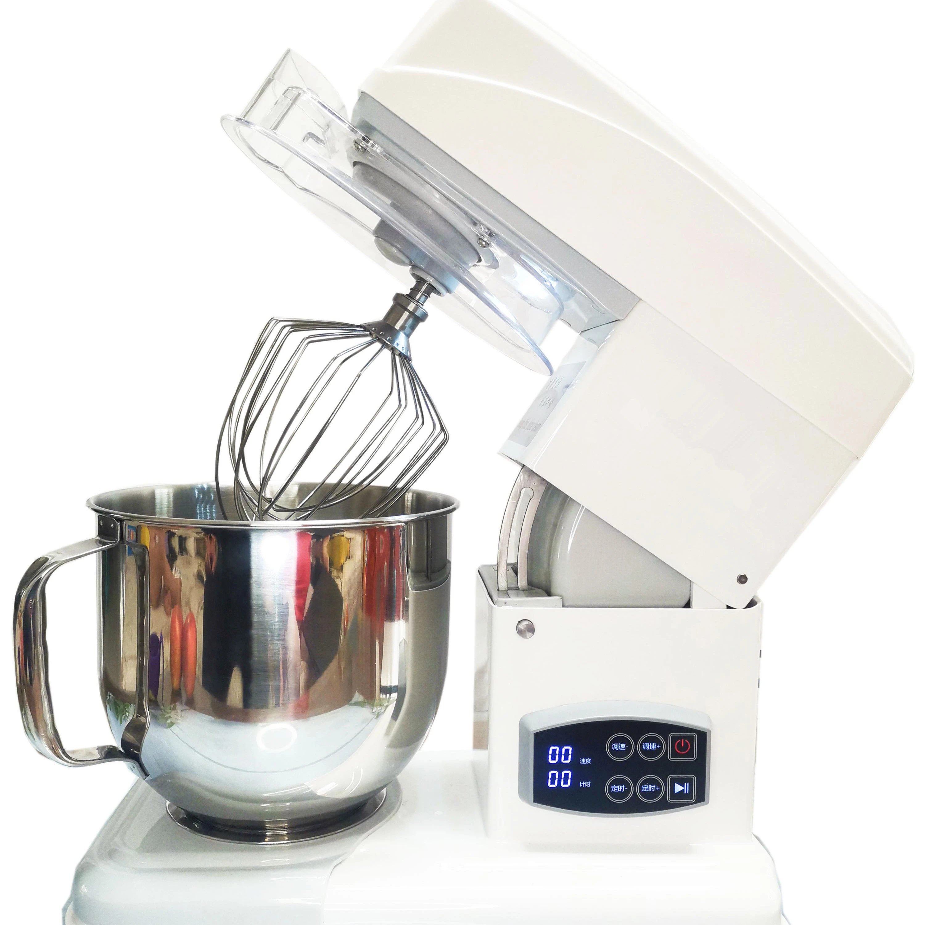 Chinese kitchen utensils 7L Commercial stand mixer, baking cake mixer, dough mixer, Parts machine, with bowl