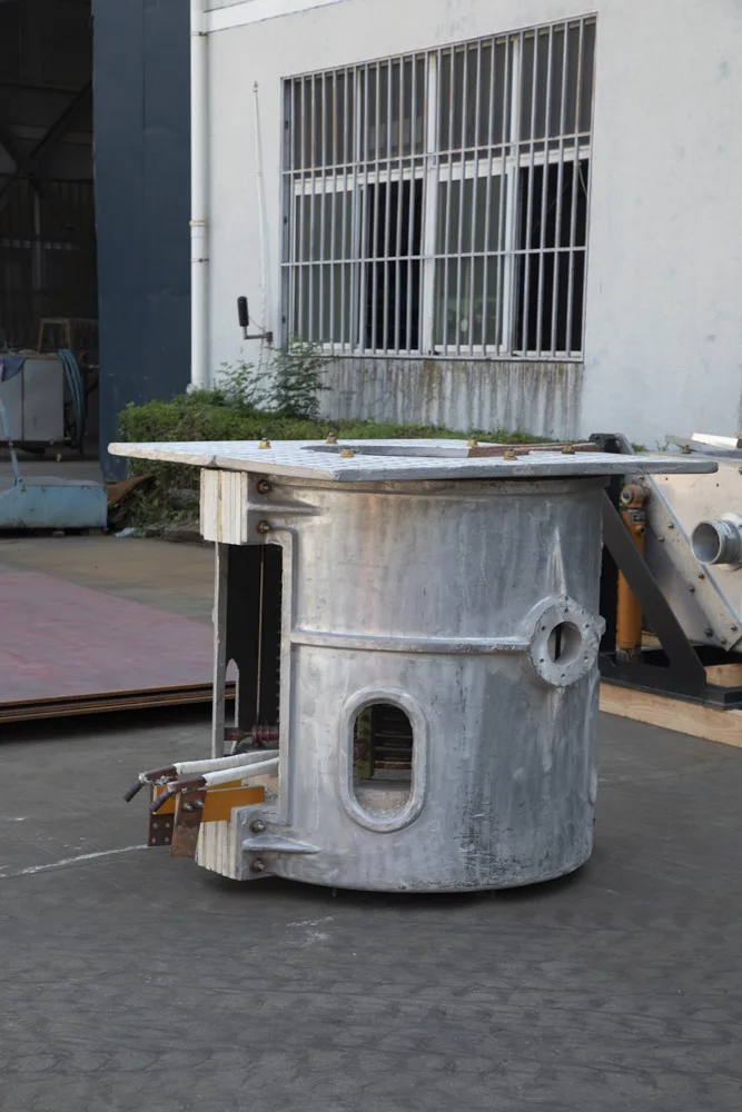 250kg China manufacturer cast iron aluminum metal induction melting furnace