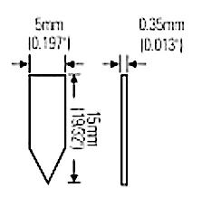 TY80T58 Wedge Tacker (Photo / Picture Framing Tools) to fire framing points easel-back Nailer pinner Used for Frame Back