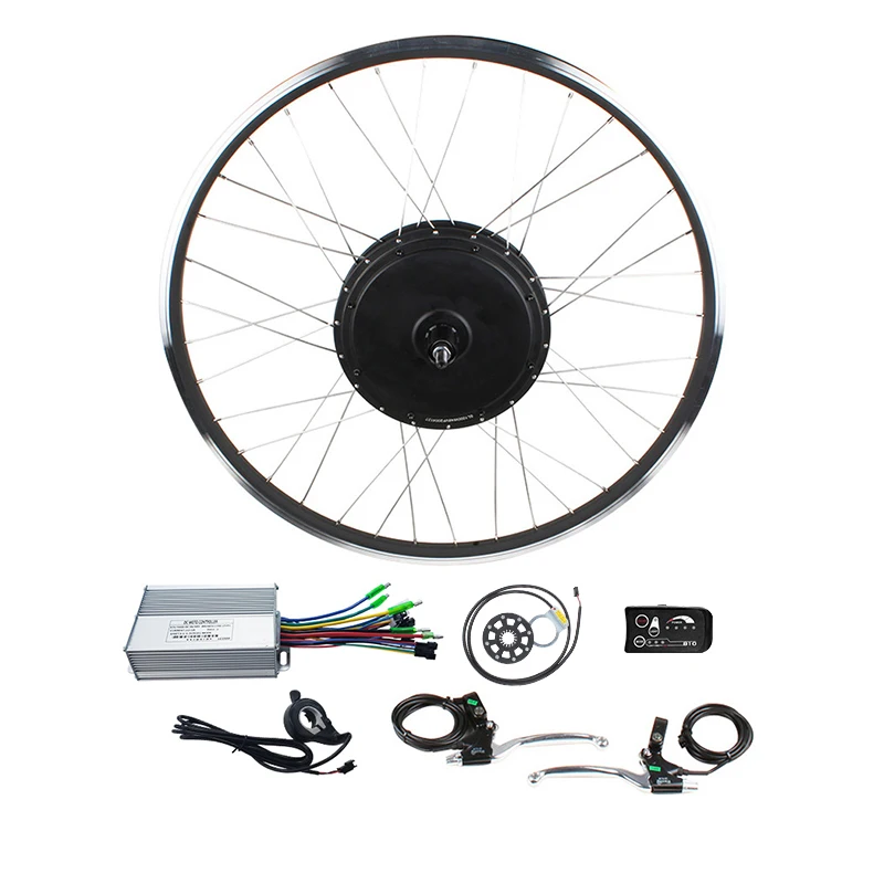 48V EBike Conversion Kit 500W 1000w Direct Rear Wheel Hub Motor Set 750w Electric Bike Conversion Kit