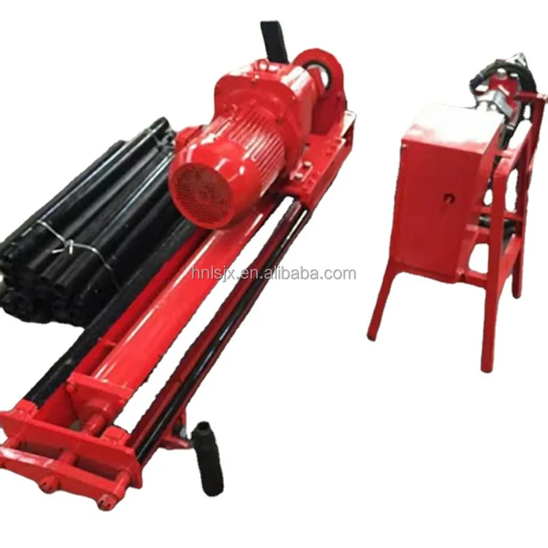 Low price mine usage manual dth drilling rig machine