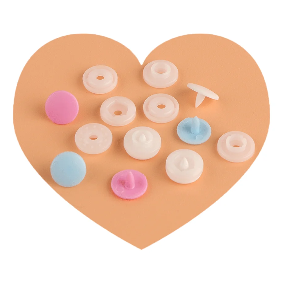 Factory Hot Selling POM Plastic Snap Button For Garments Fancy Resin Plastic Snap Button Fastener