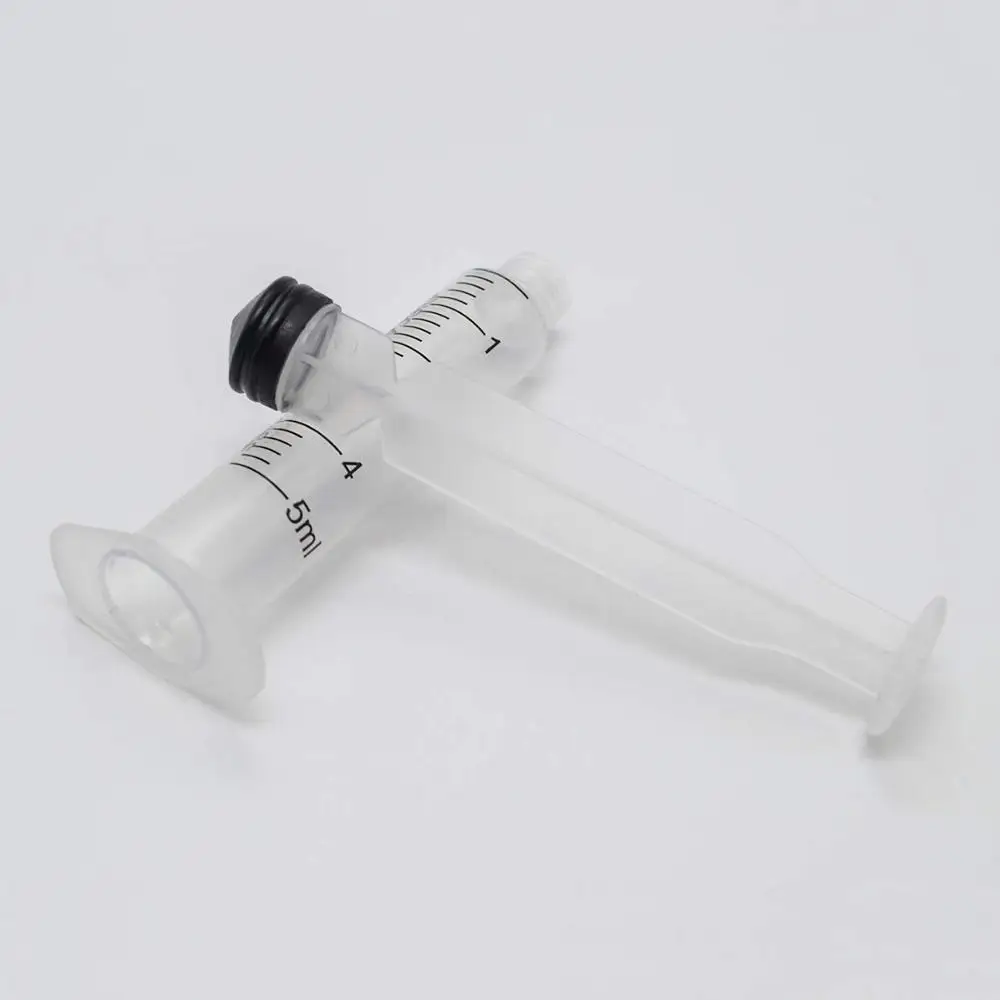 
Gelsonlab HSG-257 5ml Luer Lock Plastic Syringe for Industrial Dispensing and Scientific Laboratory Multi Purpose No Needle 