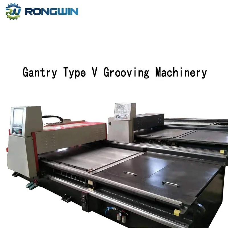 
Gantry Type Tips of Good Quality Metal Sheet Cutting Machine cnc v grooving machine 