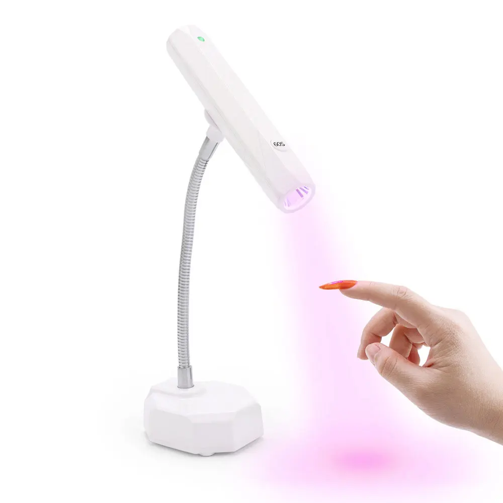 Professional 2 IN 1 Rechargeable Mini Lamp Nails Dryer Cordless Handheld Finger Led UV Lamp For Nails UV Gel