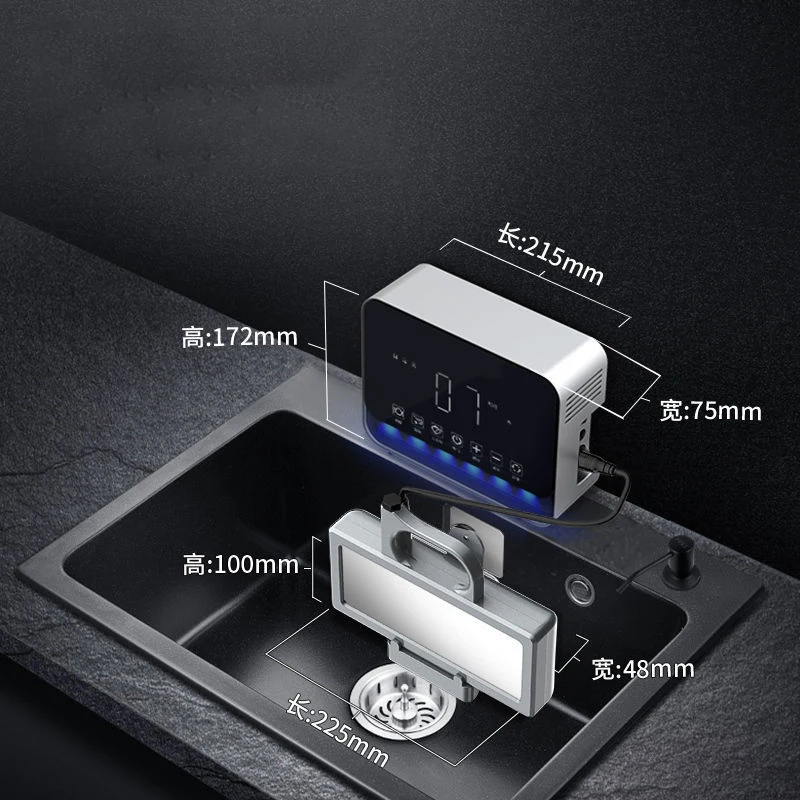 New Dishwasher Household Automatic Ultrasonic Dishwasher Small Free-standing Installation-free