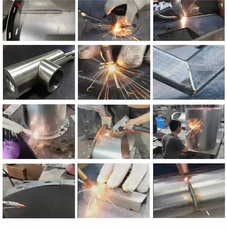 220V 50Hz Four In One Industrial-Grade Mobile Laser Welding Devices In Inventory