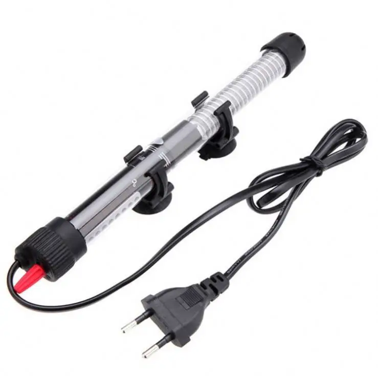 25w/50w/100w/200w/300w Aquarium Submersible Fish Tank 110v-220v Adjustable Temperature Thermostat Heater Rod EU /US Plug