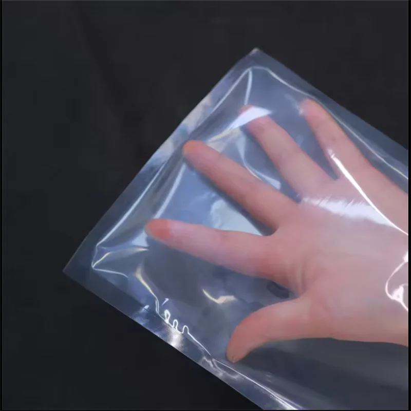 Heat Seal Resealable Vacuum Food Bags Black Vaccum Sealer Bag For Food packaging bags Meat packing