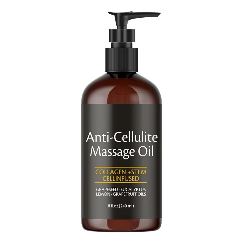 Cross-Border Exclusive Full Body Massage Oil Set Anti-Cellulite Properties Aromatic Rosemary Coconut Tea Lavender Made Almond