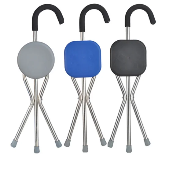 
Crutches For The Elderly Four Legged Disabled Chair Walking Sticks Folding Crutches With Chairs 